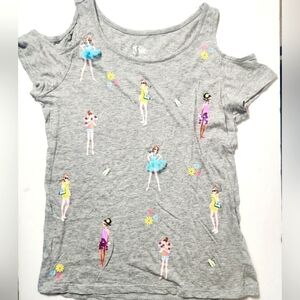 Justice girl's t-shirt blouse size:16
